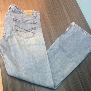 Aeropostale Light Blue Jeans Chelsea Boot Cut Size 8 Regular